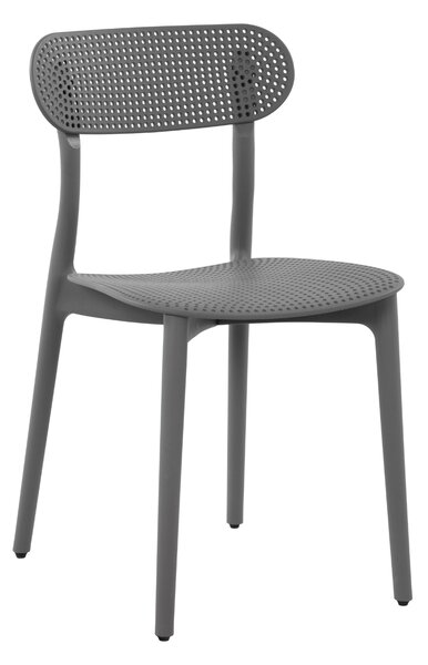 IDEPAR Designová jídelní židle TOLA - šedá