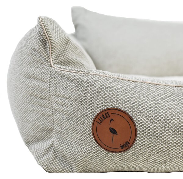 Lauren Design Pelech Rocky Orthopedic, krémový Bouclé Velikost: M (83 x 73cm)
