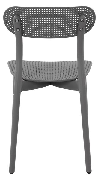 IDEPAR Designová jídelní židle TOLA - šedá