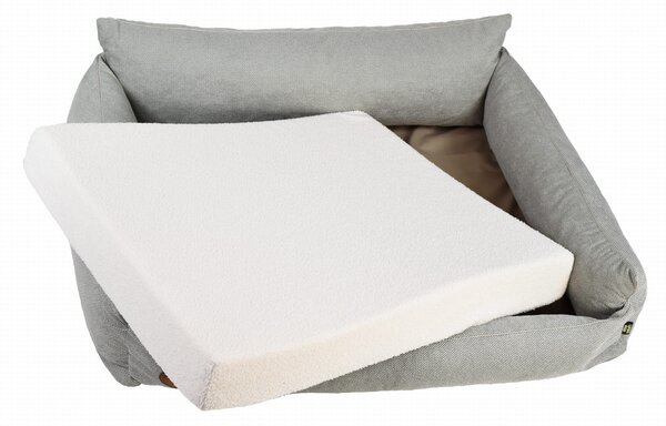 Lauren Design Pelech Rocky Orthopedic, krémový Bouclé Velikost: M (83 x 73cm)