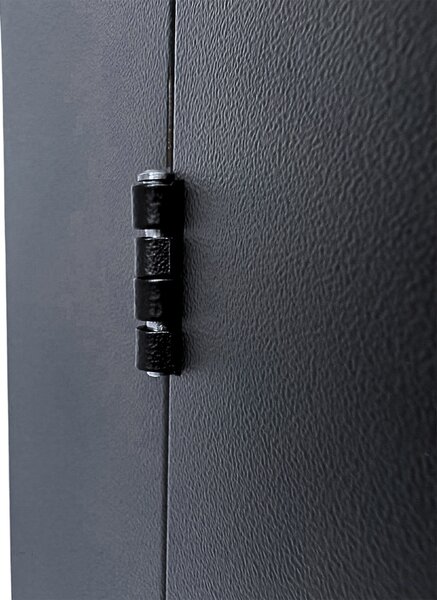 Odpadkový koš na tříděný odpad Caimi Brevetti Centolitri LOCK 100 L, černý, bez víka