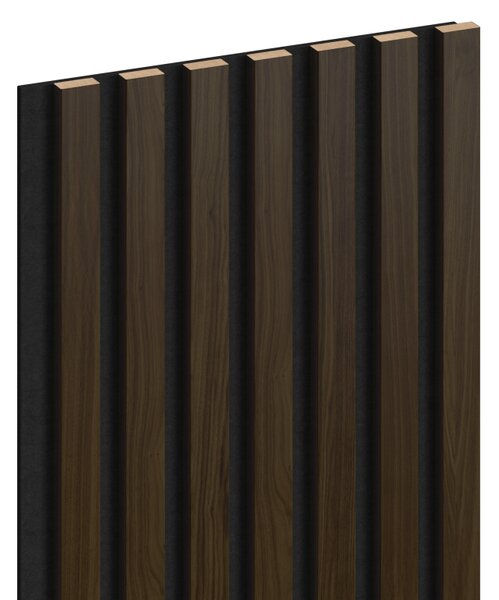 Mexen Lam-F, akustické stěnové lamely 275 × 31,5 cm, filc 6 mm, wenge, S105-275317-2812-071