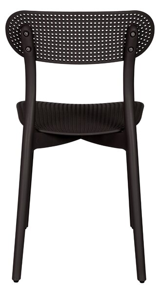 IDEPAR Designová jídelní židle TOLA - černá