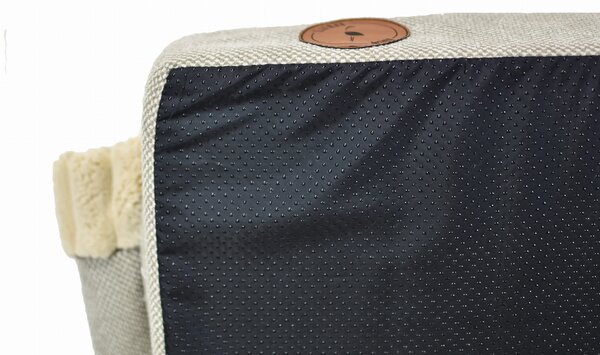 Lauren Design Ortopedická matrace pro psy Luna, hnědá Velikost: S - 55 x 45 cm