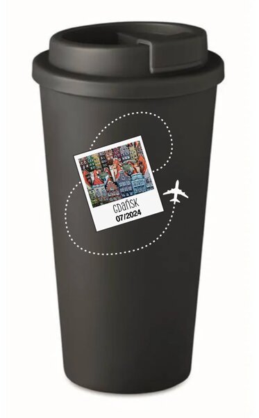 Vlastní text na cestovatelský termohrnek