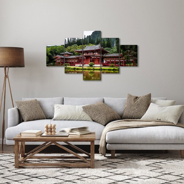Obraz - čínská architektura (125x70 cm)