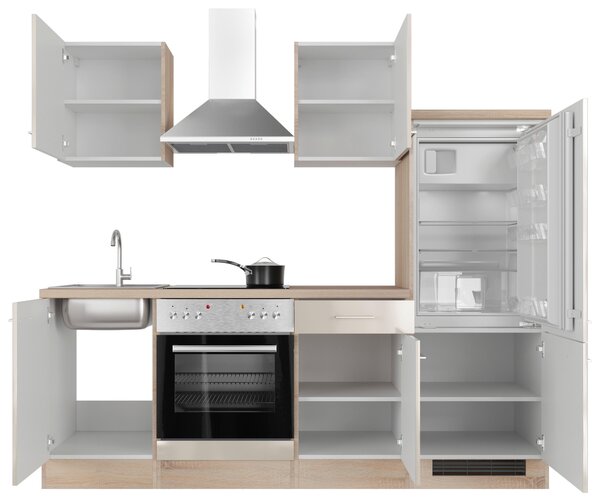 KUCHYŇSKÁ LINKA NEPAL 220 220 cm FlexWell - Online Only kuchyňské linky, Online Only