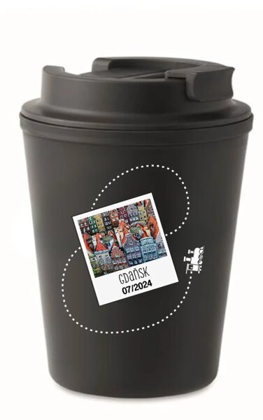 Vlastní text na cestovatelský termohrnek