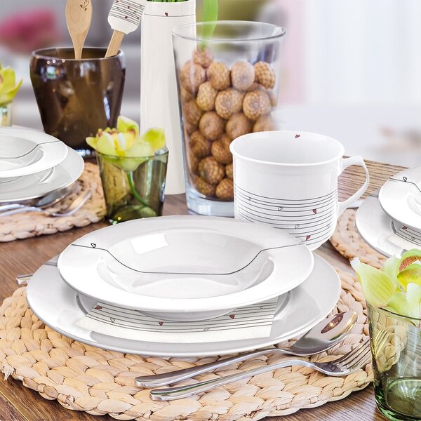Porcelánová jídelní sada 18 ks – Orion