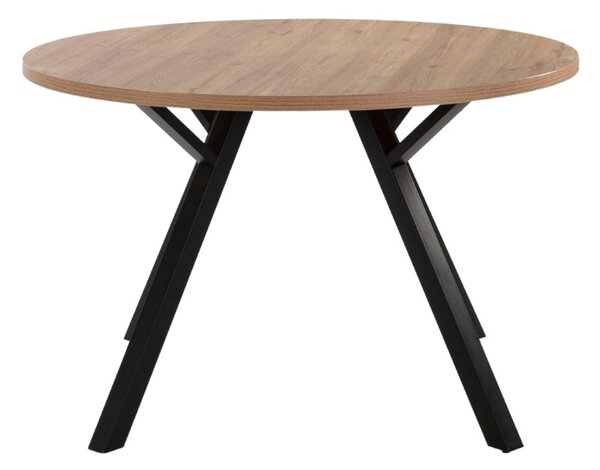 Dubový kulatý jídelní stůl Marckeric Beni 120 cm