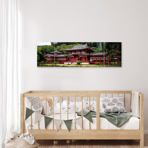 Obraz - čínská architektura (170x50 cm)
