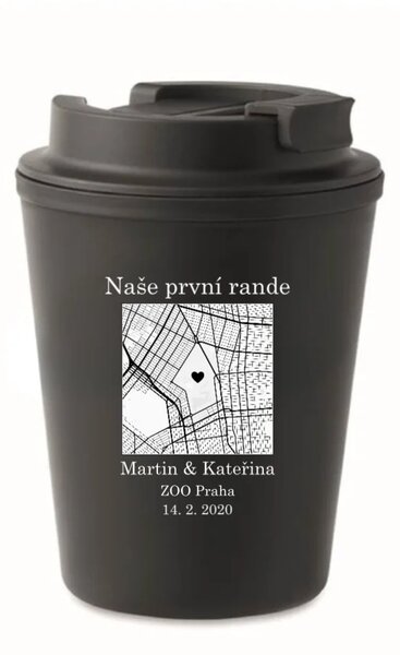 Personalizovaný termohrnek s mapou