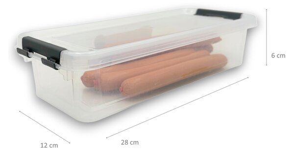Orion Úložný box, organizér, do lednice (1,2l) FRESH - 28 x 12 x 6 cm