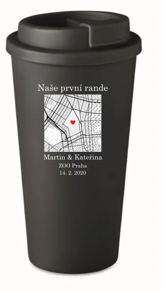 Personalizovaný termohrnek s mapou