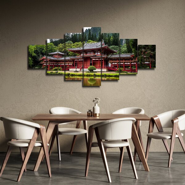 Obraz - čínská architektura (210x100 cm)