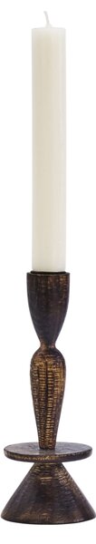 Dřevěný svícen Dark Natural 18 cm