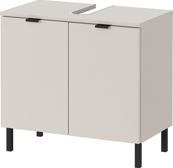 Krémová skříňka pod umyvadlo 60x56 cm Arcena – Germania