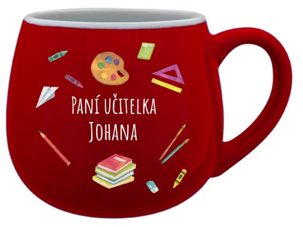 Personalizovaný keramický hrníček pro paní učitelku/pana učitele (pomůcky)