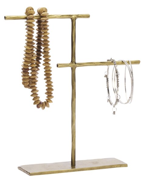 Stojánek na šperky Antique Brass 23 cm