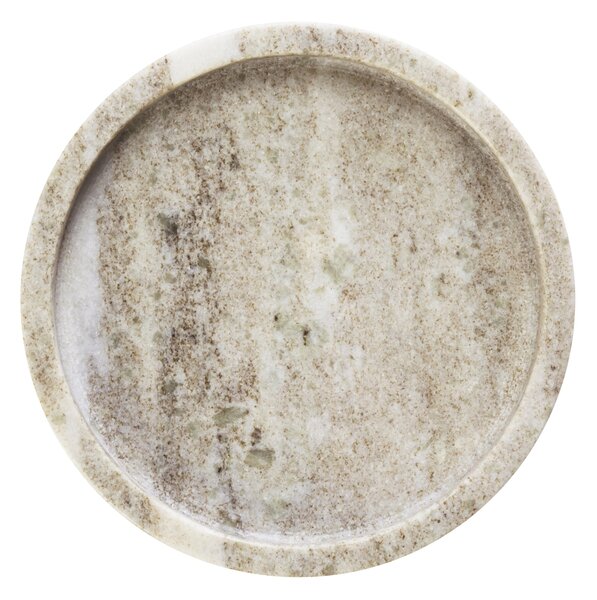 Mramorový tác Beige Ø 20 cm