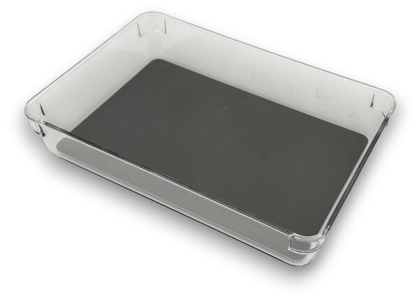 Orion Organizér do šuplíku kuchyně i koupelny, příborník GREY 24 x 16 x 5 cm