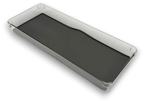Orion Organizér do šuplíku kuchyně i koupelny, příborník GREY 40 x 16 x 5 cm