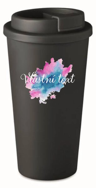 Personalizovaný cestovní termohrnek - Akvarelový otisk