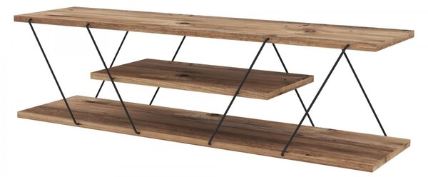 Hanah Home TV stolek Canaz 120 cm ořech