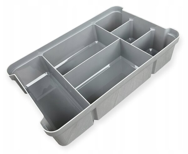 Orion Organizér, úložný box 2v1, multifunkční, bílý STORMAX - 9l, 35 x 23 x 17 cm
