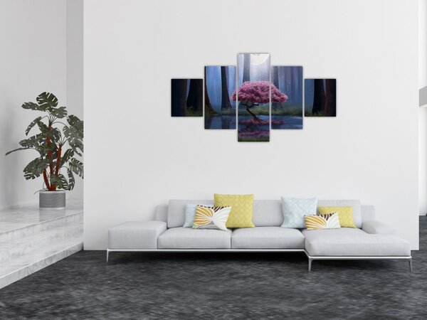 Obraz - Magická noc (125x70 cm)