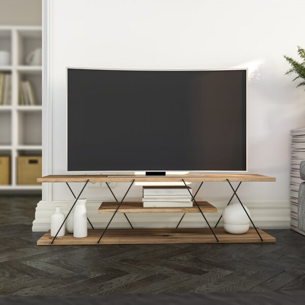 Hanah Home TV stolek Canaz 120 cm ořech