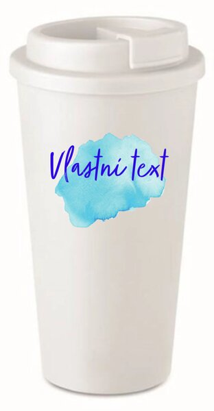 Personalizovaný cestovní termohrnek - Akvarelový otisk