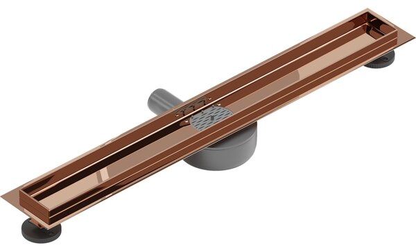 Mexen Flat 360°, tělo žlabu 50 cm, růžové zlato, 1640050