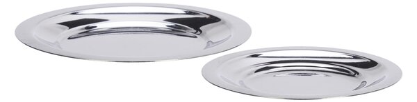 Kovový talířek Stainless Steel – set 2 ks