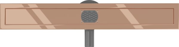 Mexen Flat 360°, tělo žlabu 50 cm, růžové zlato, 1640050