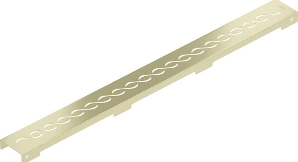 Mexen Flat M18 krytka žlabu 60 cm, zlatá matná, 1A23060