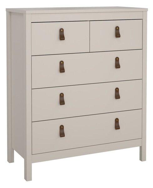 Šedobéžová komoda 82x99x38 cm Madrid – Tvilum