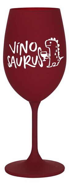 VÍNOSAURUS - bordó sklenice na víno 350 ml