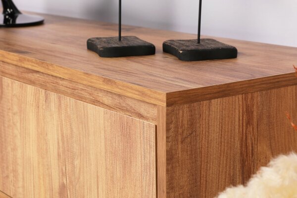 Hanah Home TV stolek Lupin 140 cm ořech