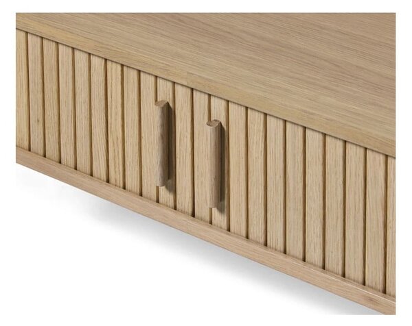 Konferenční stolek v dekoru dubu v přírodní barvě 60x120 cm Meta – Unique Furniture