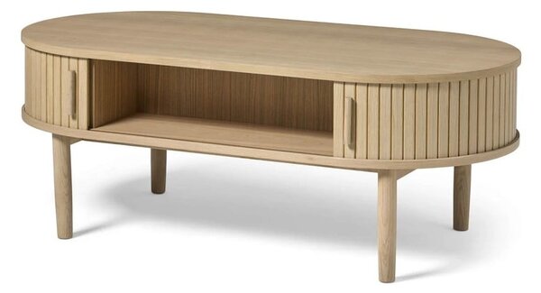 Konferenční stolek v dekoru dubu v přírodní barvě 60x120 cm Meta – Unique Furniture