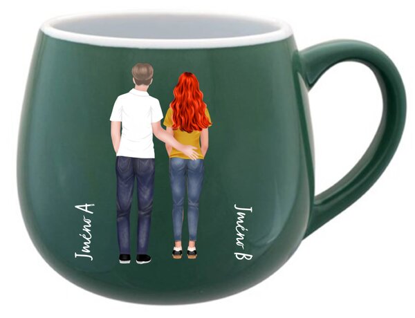 Personalizovaný keramický hrníček s párem