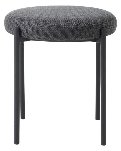 Tmavě šedá kovová stolička Pelican – Unique Furniture
