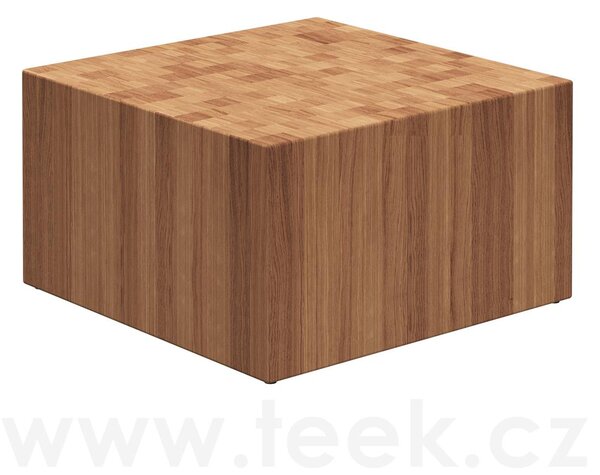 Gloster Teakový konferenční stolek Block, Gloster, 63x63x36 cm