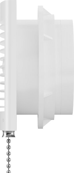 Mexen EXS, koupelnový ventilátor s lanovým spínačem, průměr 120mm, bílá, W9604-125K-00