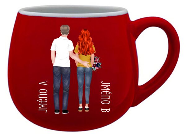 Personalizovaný keramický hrníček s párem