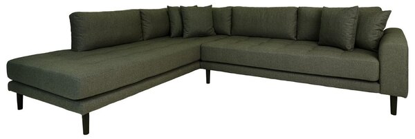 -25 % Dny MOMENTI– Nordic Living Rohová pohovka Limo 257 cm, levá