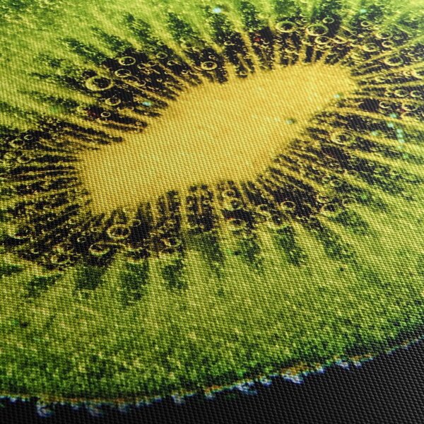 Obraz - detail kiwi ve vodě (30x30 cm)