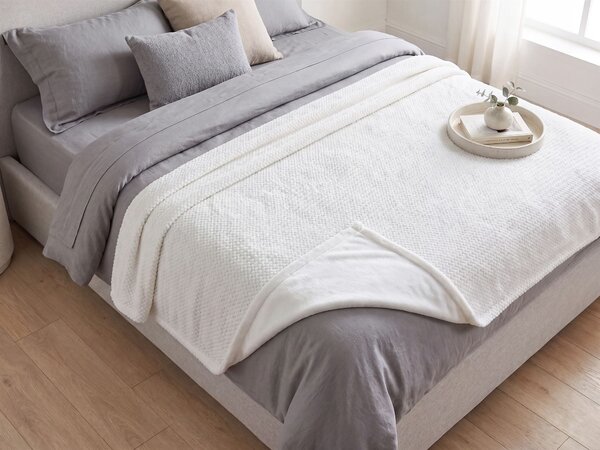 Deka BJAS 200 x 220 cm Bílá