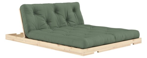 Zelená rozkládací pohovka 145 cm Flip – Karup Design